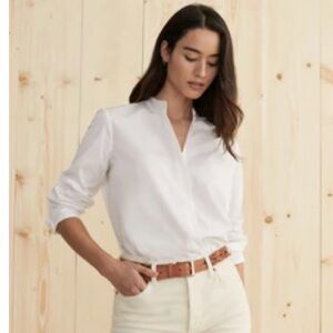 Jenni Kayne Collarless Shirt